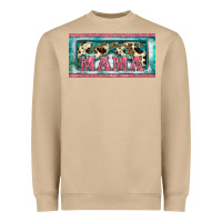 Mushroom western mama     license plate Heavyweight Sweatshirt - BarkalooDesign