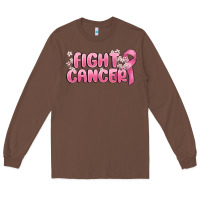 Chestnut nobody fights alone Long Sleeve Tee - MaliasSmallBusiness