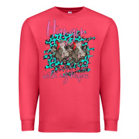 Cardinal Hangin With My Heifers Premium Sweatshirt - Bettercallsaul