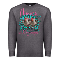 Charcoal Heather Hangin With My Heifers Premium Sweatshirt - Bettercallsaul