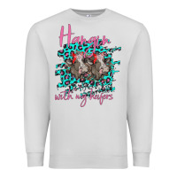 Dove Grey Hangin With My Heifers Premium Sweatshirt - Bettercallsaul