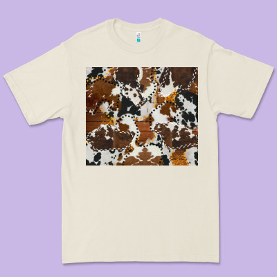 Cowhide Premium Tee Designed By Adodesignshop