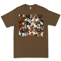 Cacao cowhide Premium Tee - AdoDesignShop