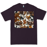 Plum cowhide Premium Tee - AdoDesignShop