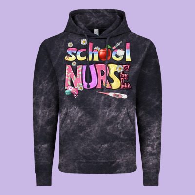 School Nurse Vintage Hoodie Designed By Bundleandbundleshop