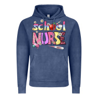 Vintage Denim school nurse Vintage Hoodie - BundleAndBundleShop