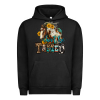 Pigment Black can't be tamed horse Urban Hoodie - OliviaCreatesArt