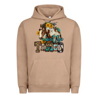 Pigment Burro can't be tamed horse Urban Hoodie - OliviaCreatesArt