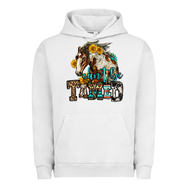 Can't Be Tamed Horse Urban Hoodie by OliviaCreatesArt | Teevron