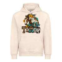 Sandshell can't be tamed horse Urban Hoodie - OliviaCreatesArt