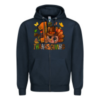 Navy my first thanksgiving with turkey bbs Zipper Hoodie - BundleAndBundleShop