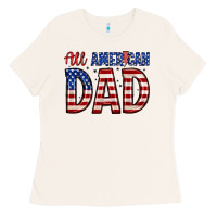 Bone all american dad Ladies Tee - Zillion Design Studio