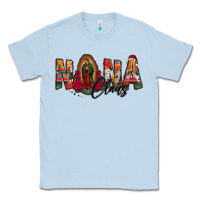 Dusty Blue nana claus lady of guadalupe Classic Tee - Jasminsmagicworld