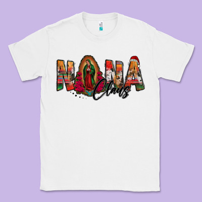 Nana Claus Lady Of Guadalupe Classic Tee Designed By Jasminsmagicworld
