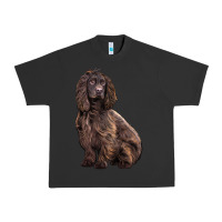 Pigment Black Boykin Spaniel Dog Urban Heavy Tee - LillyAllenDesigns