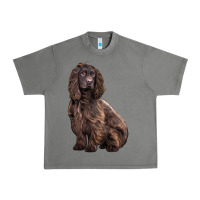 Tornado Boykin Spaniel Dog Urban Heavy Tee - LillyAllenDesigns
