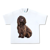 White Boykin Spaniel Dog Urban Heavy Tee - LillyAllenDesigns