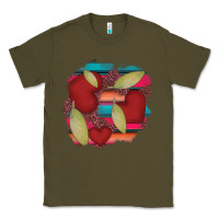 Army Green heart and serape patches Classic Tee - AdoDesignShop