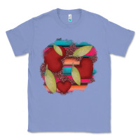 Colony Blue heart and serape patches Classic Tee - AdoDesignShop