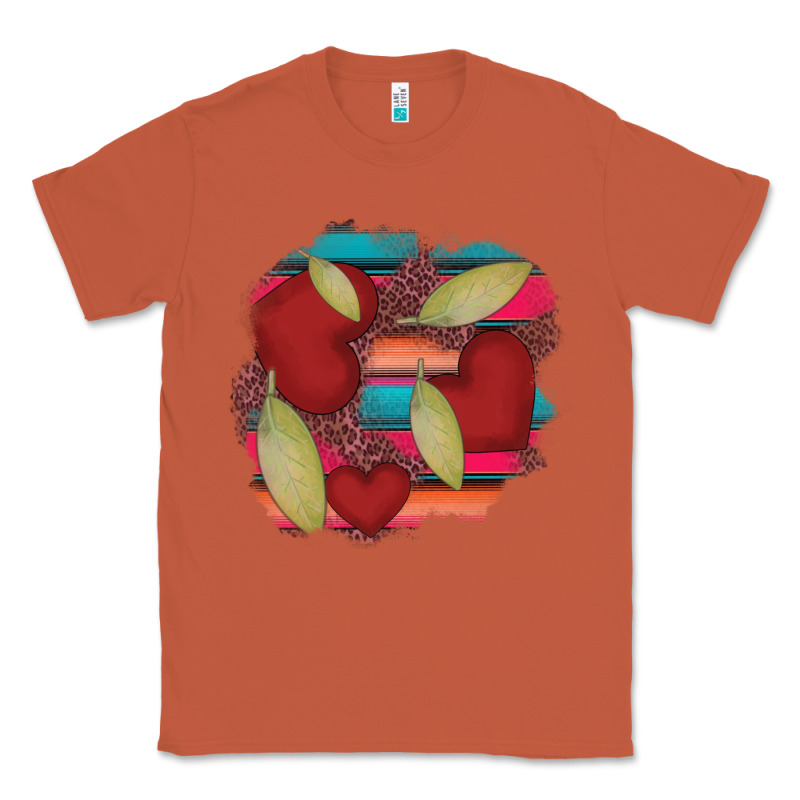 Heart And Serape Patches Classic Tee by AdoDesignShop | Teevron