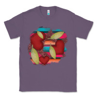 Lavender heart and serape patches Classic Tee - AdoDesignShop