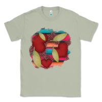 Matcha heart and serape patches Classic Tee - AdoDesignShop