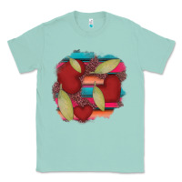 Seafoam heart and serape patches Classic Tee - AdoDesignShop
