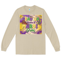 Mushroom bead up bitches it's mardi gras Long Sleeve Tee - MaliasSmallBusiness