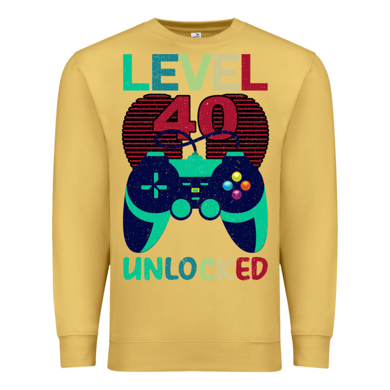 Level 40 Unlocked Premium Sweatshirt by Bettercallsaul | Teevron