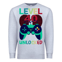 Heather Grey Level 40 Unlocked Premium Sweatshirt - Bettercallsaul
