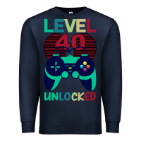 Navy Level 40 Unlocked Premium Sweatshirt - Bettercallsaul