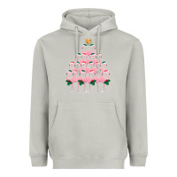 Moon Dust Christmas Tree Flamingo Heavyweight Hoodie - Bettercallsaul