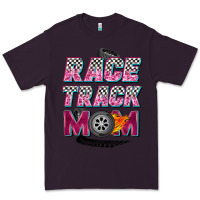 Plum race track mom Premium Tee - Zillion Design Studio
