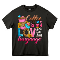 Asphalt coffee is my love language Heavy Core Tee - Zillion Design Studio