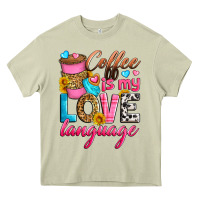 Mossy coffee is my love language Heavy Core Tee - Zillion Design Studio