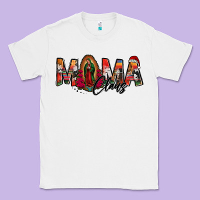 Mama Claus Lady Of Guadalupe Classic Tee Designed By Jasminsmagicworld