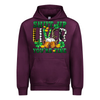 Mauve Wine Shut up liver you're fine Urban Hoodie - CowGirlArtShop