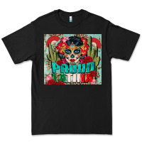 Black proud latina tumbler 3 Premium Tee - CTS Tumbler Store