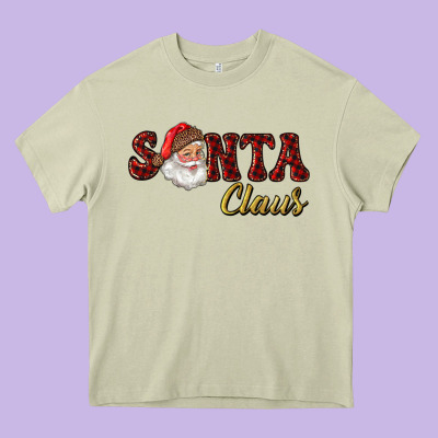 Santa Claus Heavy Core Tee Designed By Ranaportraitstore