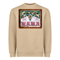 Mushroom western bull skull mama mousepad Heavyweight Sweatshirt - BarkalooDesign
