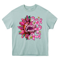 Arona breast cancer sunflower Heavy Core Tee - BarkalooDesign