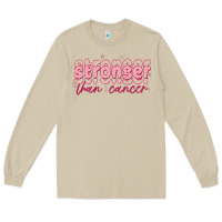 Mushroom stronger than cancer Long Sleeve Tee - MaliasSmallBusiness