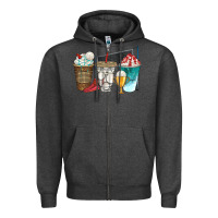 Charcoal Heather western volleyball coffee cups bbs Zipper Hoodie - BundleAndBundleShop