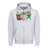 Heather Grey western volleyball coffee cups bbs Zipper Hoodie - BundleAndBundleShop