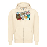 Sandshell western volleyball coffee cups bbs Zipper Hoodie - BundleAndBundleShop