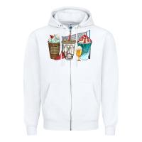 White western volleyball coffee cups bbs Zipper Hoodie - BundleAndBundleShop