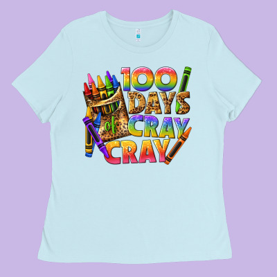 100 Days Of Cray Cray Tbw Ladies Tee Designed By Texasbilliewilder