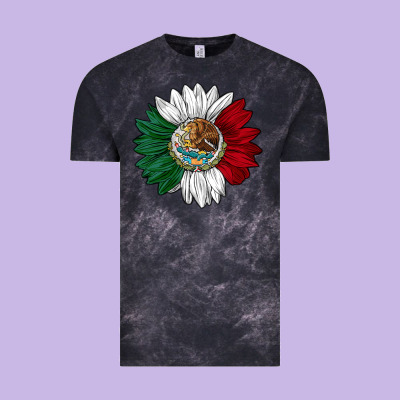 Mexico Sunflower Vintage Tee Designed By Adodesignshop