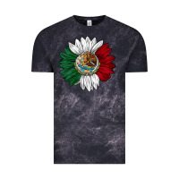 Cloud Black mexico sunflower Vintage Tee - AdoDesignShop