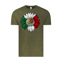 Vintage Olive mexico sunflower Vintage Tee - AdoDesignShop